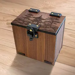 Kamigawa Commander Deck Box, 100+ Cards, Dice Tray, MTG Deck Box Japanese Theme - Image 3