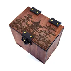 Kamigawa Commander Deck Box, 100+ Cards, Dice Tray, MTG Deck Box Japanese Theme - Image 4