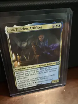 Cid, Timeless Artificer #420 MTG Magic the Gathering Final Fantasy Regular Card - Image 1