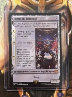 Summon: Bahamut #0001 (Regular) MTG Final Fantasy English - Pack Fresh NM 🔥 - Image 3
