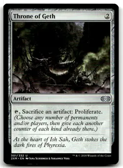 MTG Throne of Geth U Double Masters 301 LP - Image 1