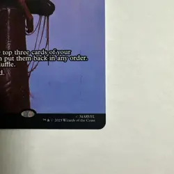 2025 MTG Marvel Spider-Man Ponder (Borderless) 0013 (M) MAR - Image 4