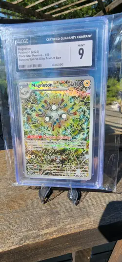 Pokemon Magneton 159 SV Surging Sparks Black Star Promo BGS 9.5 Gem Mint(PSA 10) - Image 1