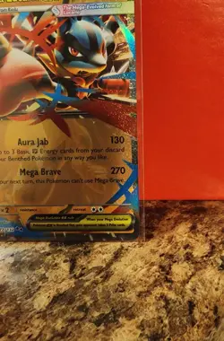 Mega Lucario Ex 77/132 Mega Evolution MEG -Near Mint- Pokemon TCG - Image 4