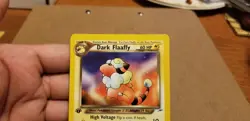 POKEMON TCG 1ST EDITION DARK FLAAFFY 34/105 ◇ UNCOMMON NEO DESTINY VINTAGE NM - Image 2