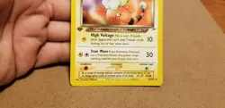 POKEMON TCG 1ST EDITION DARK FLAAFFY 34/105 ◇ UNCOMMON NEO DESTINY VINTAGE NM - Image 3