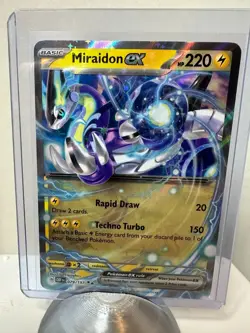 Pokemon - Miraidon ex - 079/197 - SV03: Obsidian Flames - Holo - Double Rare NM - Image 1