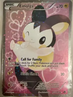 Pokemon Emolga RC23/RC25 Legendary Treasures Radiant Collection -NM - Image 1