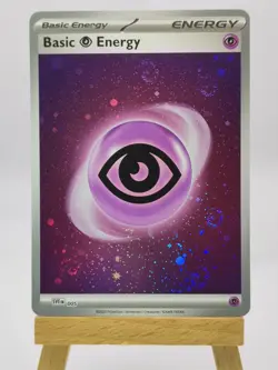 Pokemon Scarlet & Violet 151 Cosmo Holo Psychic Energy SVE 005 with 5 swirls - Image 1