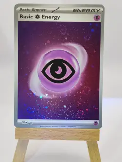 Pokemon Scarlet & Violet 151 Cosmo Holo Psychic Energy SVE 005 with 5 swirls - Image 4