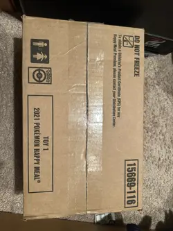 POKEMON MCDONALD'S SEALED CASE (2021) 150 BOOSTER PACKS 25TH ANNIVERSARY TOY 1 - Image 1
