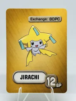 2005 Pokemon Master Trainer Board Game Pokemon Cards Legendary Jirachi - Image 1