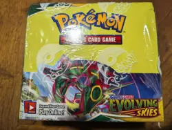 Pokemon Sword & Shield Evolving Skies Booster Box 36 Packs FACTORY - Image 1