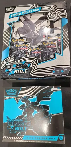 POKEMON LOT-- 8 TOTAL-- ETB POKEMON CENTER, BOOSTER BOXES, BRAND NEW & SEALED!!! - Image 2