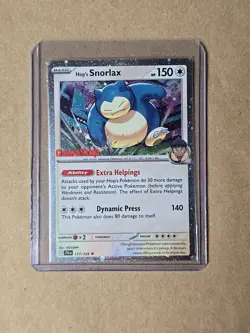 SEALED Hop’s Snorlax GameStop Stamped Promo Journey Together Pokemon TCG - Image 1
