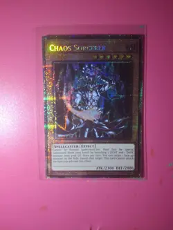 Yugioh Chaos Sorcerer MP25-EN019 Starlight Rare 1st Edition NM - Image 1
