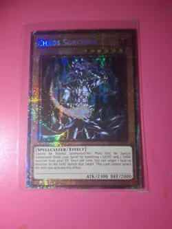 Yugioh Chaos Sorcerer MP25-EN019 Starlight Rare 1st Edition NM - Image 3