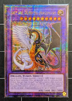 Yugioh! Light and Darkness Dragonlord - INFO-EN034 - Quarter Century Rare - Image 1