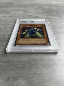 Yugioh Card 1st Ed Turret Warrior Super R PSA 10 Gem Mint, CRMS-EN001 2009 - Image 3