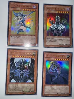 YuGiOh OCG Japanese Holo Set - Dark Magician Girl, Obelisk, Dark Magician(8) - Image 3