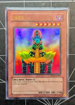 Yugioh! Jinzo RP02-EN001 Ultra Rare Retro Pack 2 - 2020 Reprint - Image 1