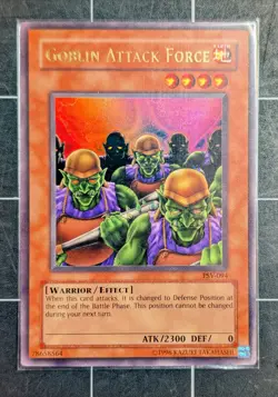 Yugioh Goblin Attack Force PSV-094 Ultra Rare Original Print - Image 1