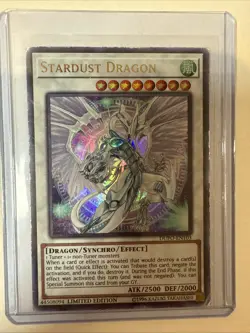 Yugioh! Stardust Dragon DUPO-EN103 Ultra Rare Limited Edition - Image 1