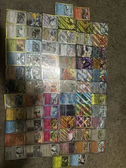 Pokemon TCG 70 Card Lot W/ Eevee Binder! Slowpoke, Tepig, Prismatic Ev. & More! - Image 3