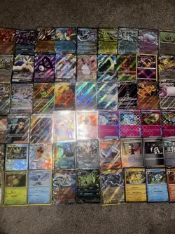 Pokemon TCG 70 Card Lot W/ Eevee Binder! Slowpoke, Tepig, Prismatic Ev. & More! - Image 5