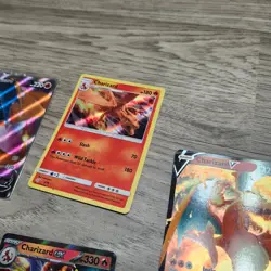 Pokemon TCG Charizard v SWSH050 EX GO Lot of 7 Cards - Image 4