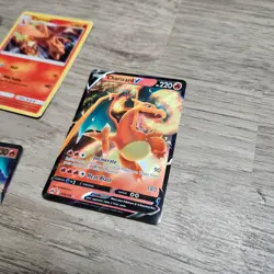 Pokemon TCG Charizard v SWSH050 EX GO Lot of 7 Cards - Image 5