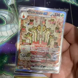 Hydrapple EX 167/142 Stellar Crown Special Illustration Rare Holo Pokemon Card - Image 3