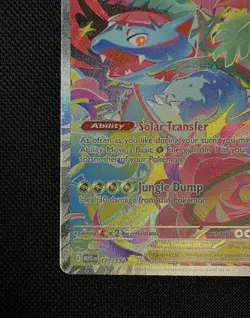 Mega Venusaur EX SIR 177/132 Mega Evolution English pokemon TCG Near Mint Card - Image 2