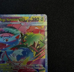 Mega Venusaur EX SIR 177/132 Mega Evolution English pokemon TCG Near Mint Card - Image 4