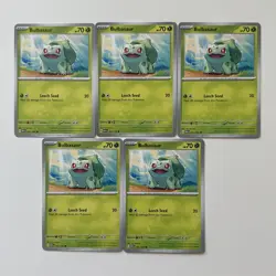 Pokemon TCG Scarlet & Violet 151 Bulbasaur 01, Ivysaur 02 Lot of 33 Cards - Image 4