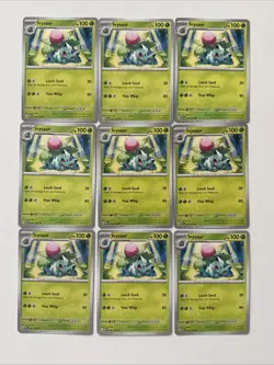 Pokemon TCG Scarlet & Violet 151 Bulbasaur 01, Ivysaur 02 Lot of 33 Cards - Image 5