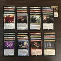 40 RARE CARD LOT-Magic the Gathering NO DUPLICATES Various Sets LP-DMG MTG TCG - Image 1