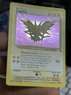 Koga's Beedrill 9/132 Gym 2000 Fossil Zapdos 15/62 COSMOS Pokemon Card Lot WOTC - Image 5