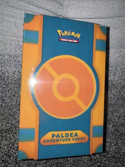 Pokemon TCG: Paldea Adventure Chest Factory Sealed Box Trading Card Game - Image 1
