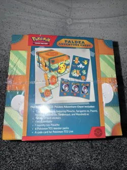 Pokemon TCG: Paldea Adventure Chest Factory Sealed Box Trading Card Game - Image 5
