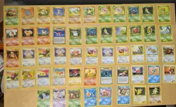 327 Pokemon Cards Common And Uncommon Base Jungle Fossil Neo Gym Rocket Sets - Image 1