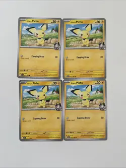 Pokemon TCG Scarlet & Violet Destined Rivals Pikachu 71/182 Lot of 13 Cards - Image 4