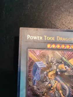 Yu-Gi-Oh! ULTIMATE RARE HOLO CARD POWER TOOL DRAGON RGBT-EN042 LP - Image 5