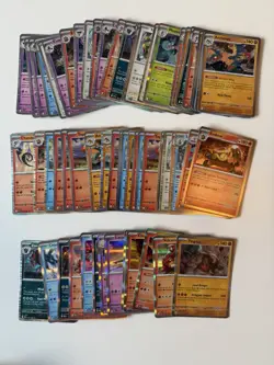 Pokemon TCG Scarlet & Violet 151 White Flare, Paldea, Prismatic Lot of 870 Cards - Image 2