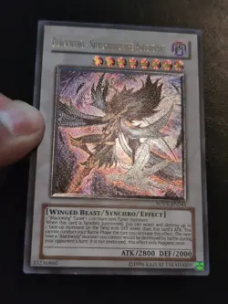 Yu-Gi-Oh! ULTIMATE RARE CARD BLACKWING SILVERWIND THE ASCENDANT SOVR-EN041 VLP - Image 2
