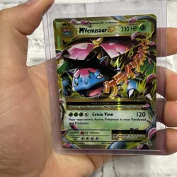 Pokemon TCG M Venusaur EX XY Evolutions 2/108 Mega Holo Rare Card LP Pokemon - Image 1