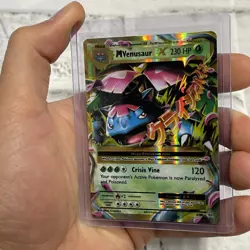 Pokemon TCG M Venusaur EX XY Evolutions 2/108 Mega Holo Rare Card LP Pokemon - Image 2
