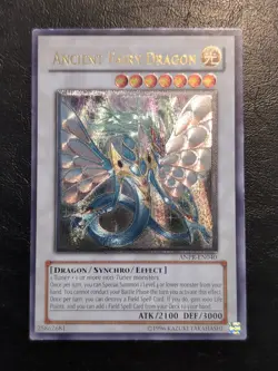 Yu-Gi-Oh! ULTIMATE RARE HOLO CARD ANCIENT FAIRY DRAGON ANPR-EN040 LP - Image 1