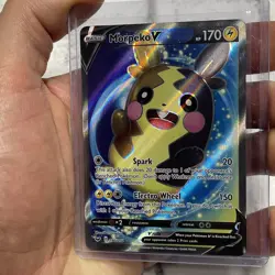 Pokemon Morpeko V 190/202 Sword & Shield NM/MT Full Art Ultra Rare Pokemon Card - Image 2