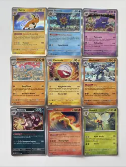 Pokemon TCG Scarlet & Violet 151 Holo Lot of 106 Cards - Image 2
